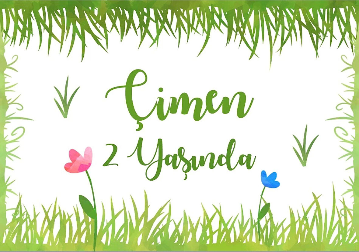 Unicorn Temalı Doğum Günü Afişi 50X70 cm