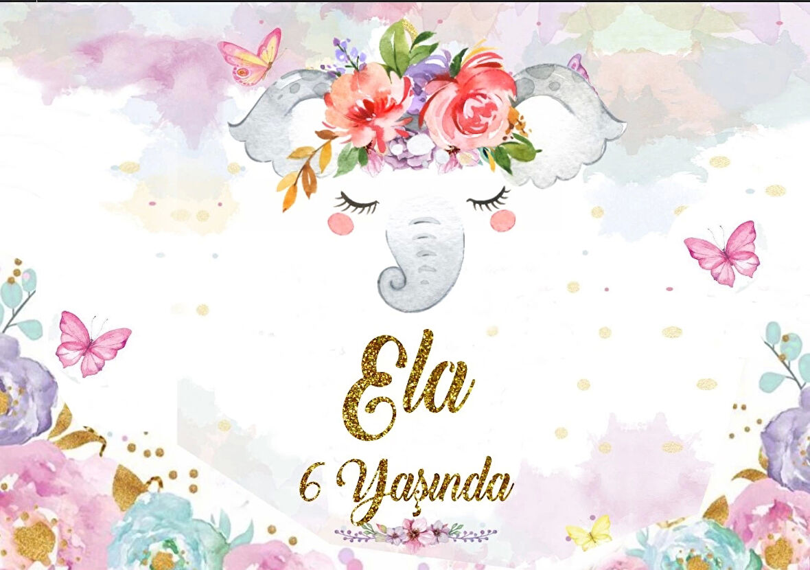 Koala Temalı Doğum Günü Afişi 50X70 cm