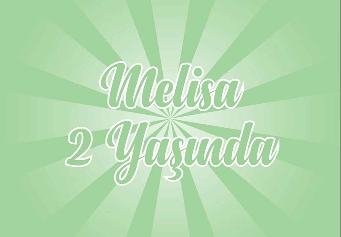 Turuncu Doğum Günü Afişi 70X100 cm