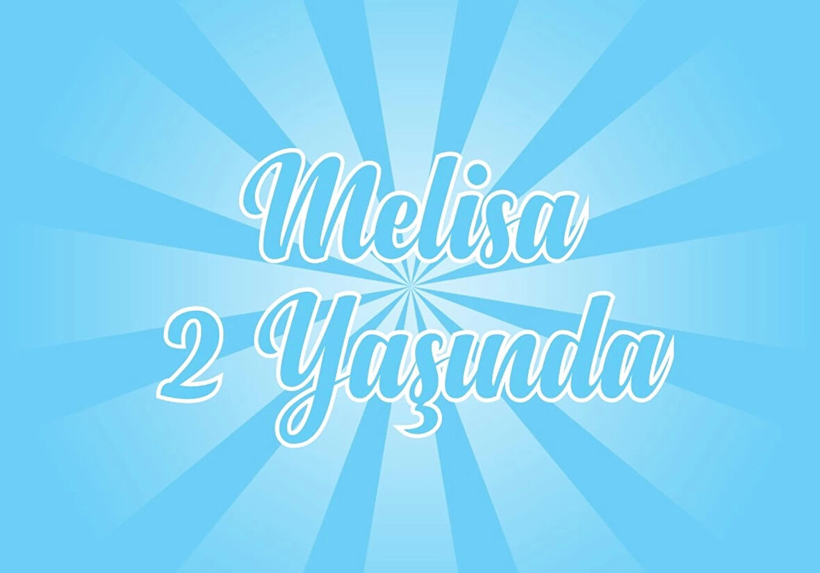 Lacivert Doğum Günü Afişi 50X70 cm