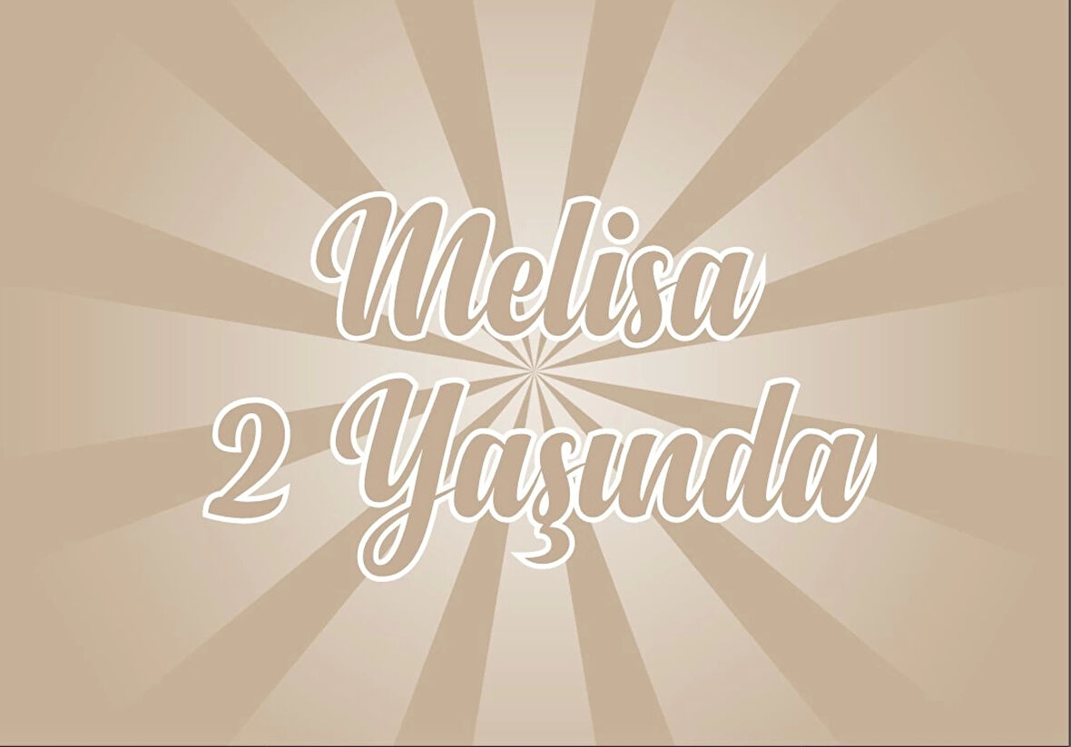 Sarı Doğum Günü Afişi 35X50 cm