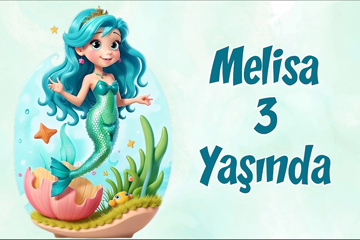 Sevimli Hayvanlar ve Parti Temalı Doğum Günü Afişi 35X50 cm