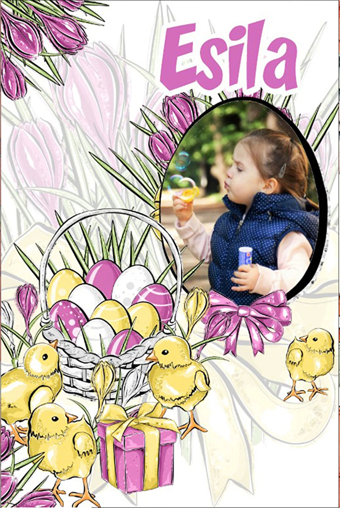 Unicorn ve Gökkuşağı Temalı Doğum Günü Afişi -1 70X100 cm