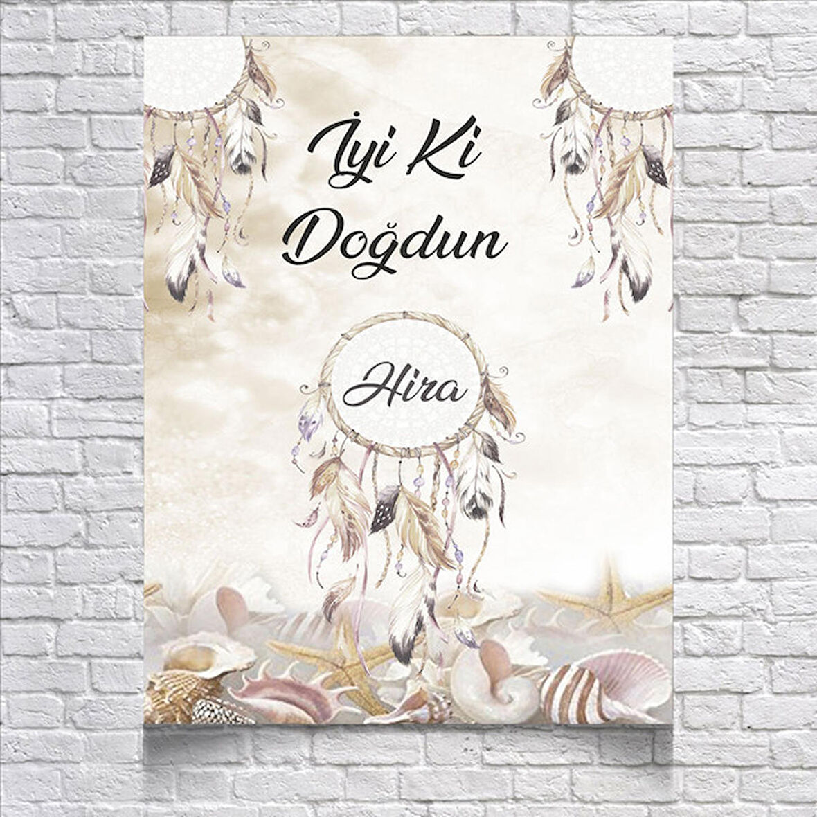 Rüya Kapanı Doğum Günü Afişi 50 x 70