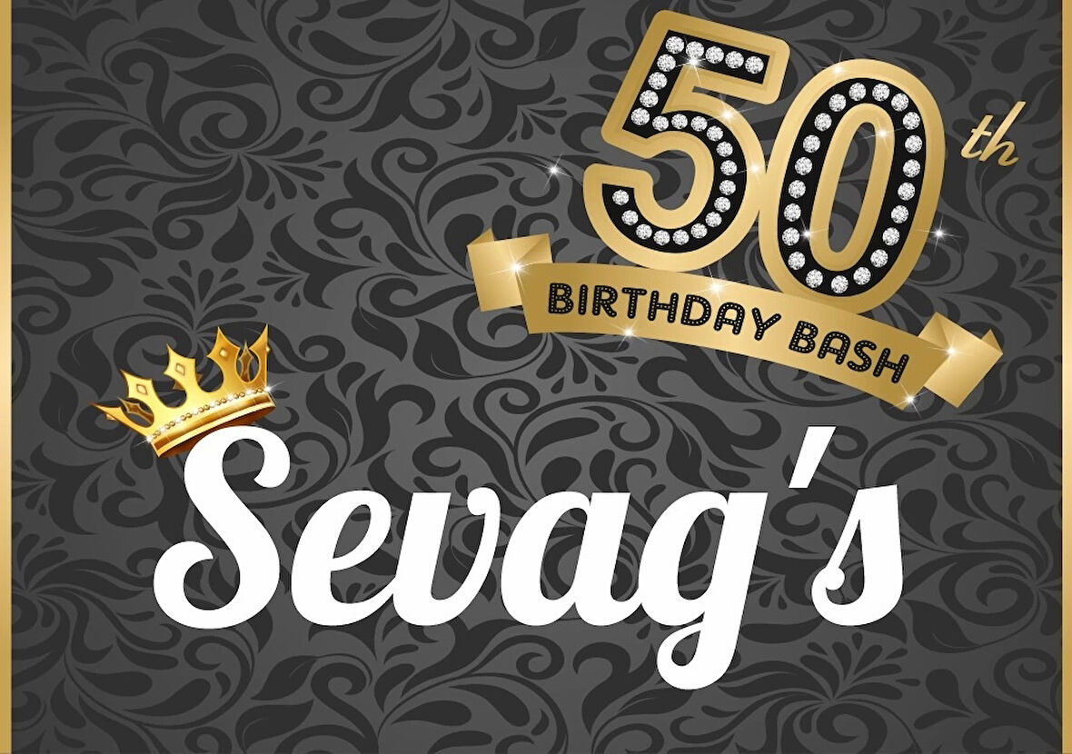 50 Yaş Doğum Günü Afişi 50X70 cm