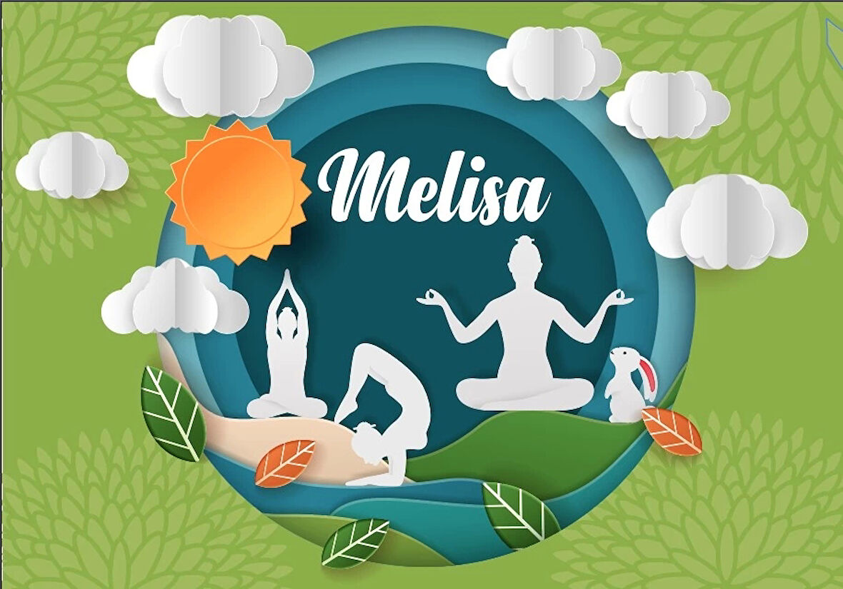 Yoga ve Doğa Temalı Doğum Günü Afişi 70X100 cm