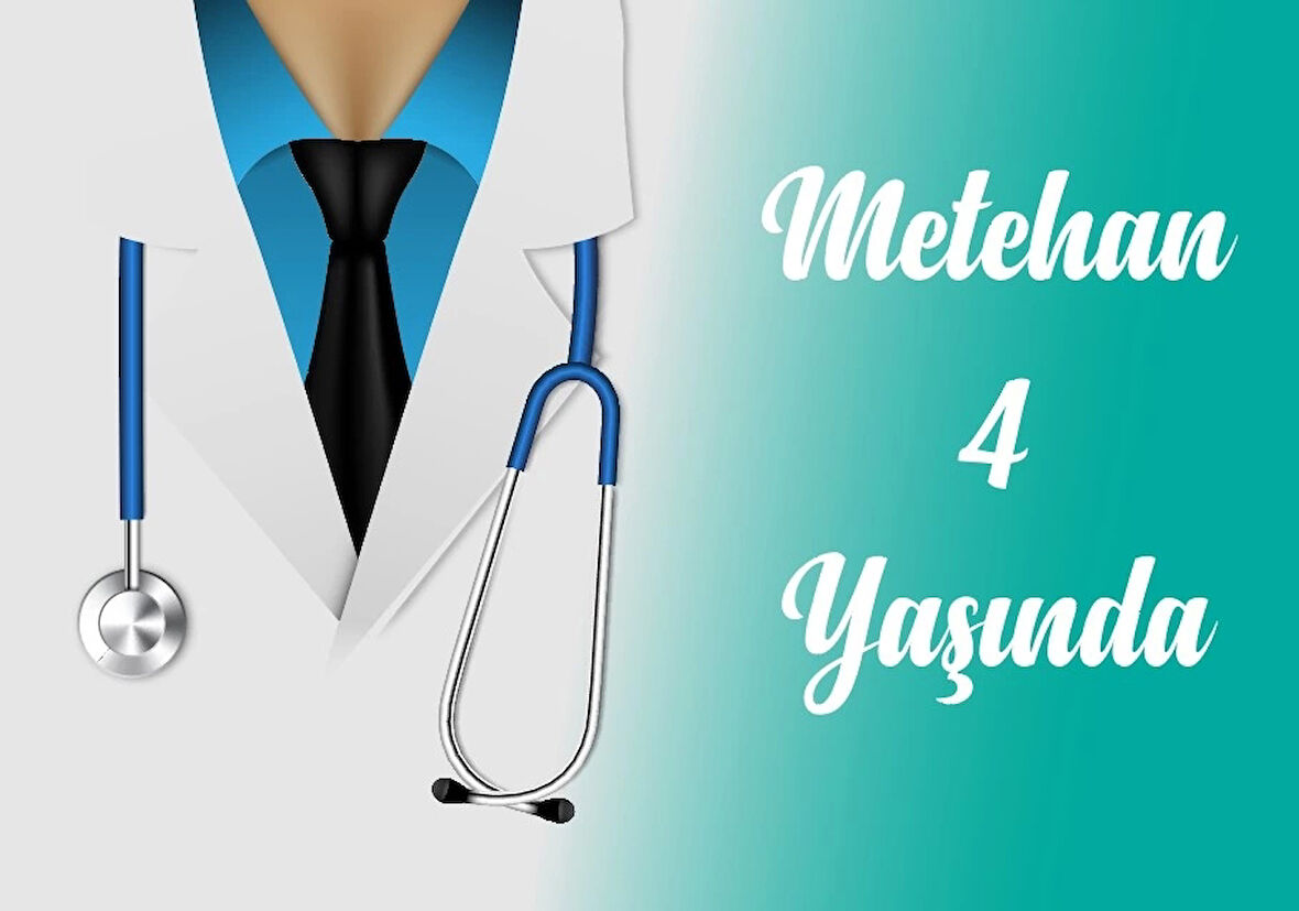 Doktor Temalı Doğum Günü Afişi 70X100 cm