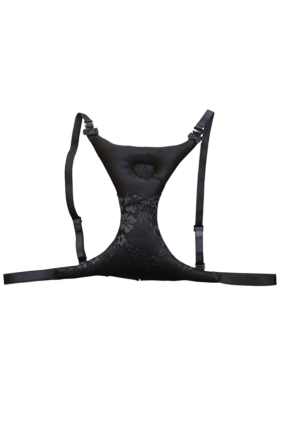 KALP DESENLİ GÖĞÜS ARASI KIRIŞIK ÖNLEYİCİ