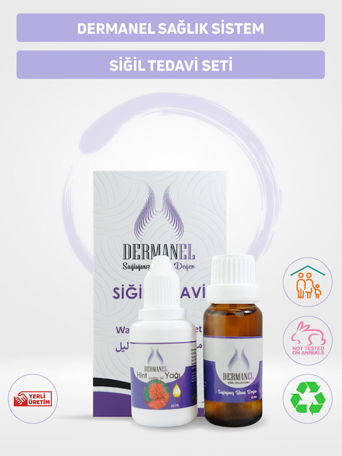 Dermanel Siğil Tedavi Seti