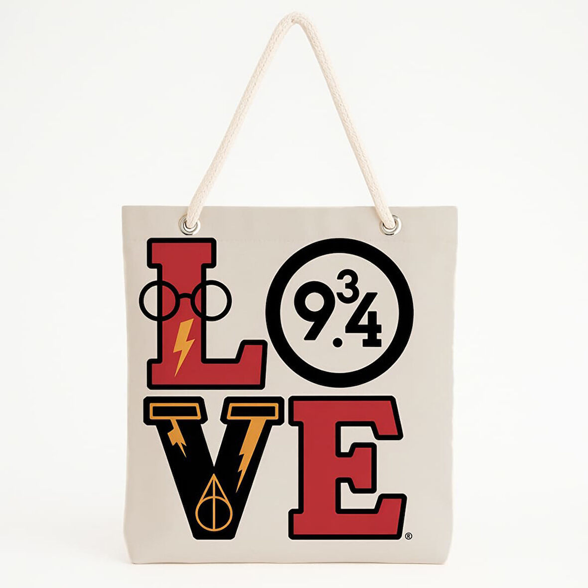 Harry Potter Baskılı Plaj Çantası