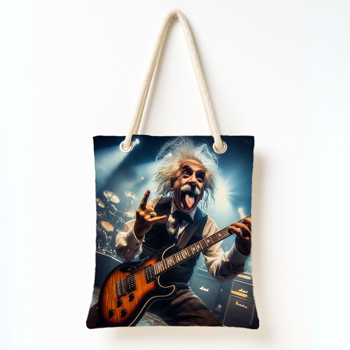 Einstein Rock Sahnesi Omuz Çantası