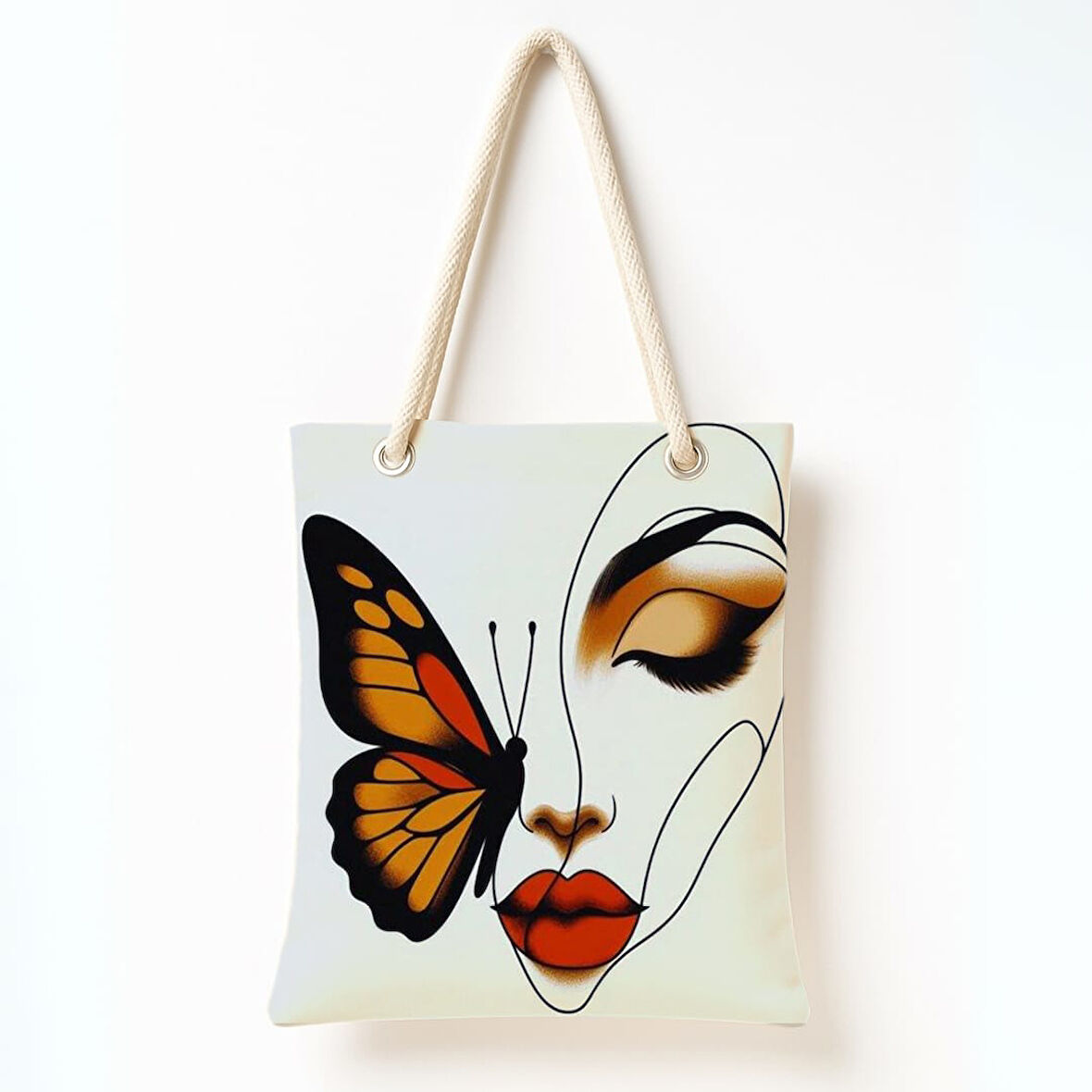 Kelebek Dokunuşu Omuz Çantası