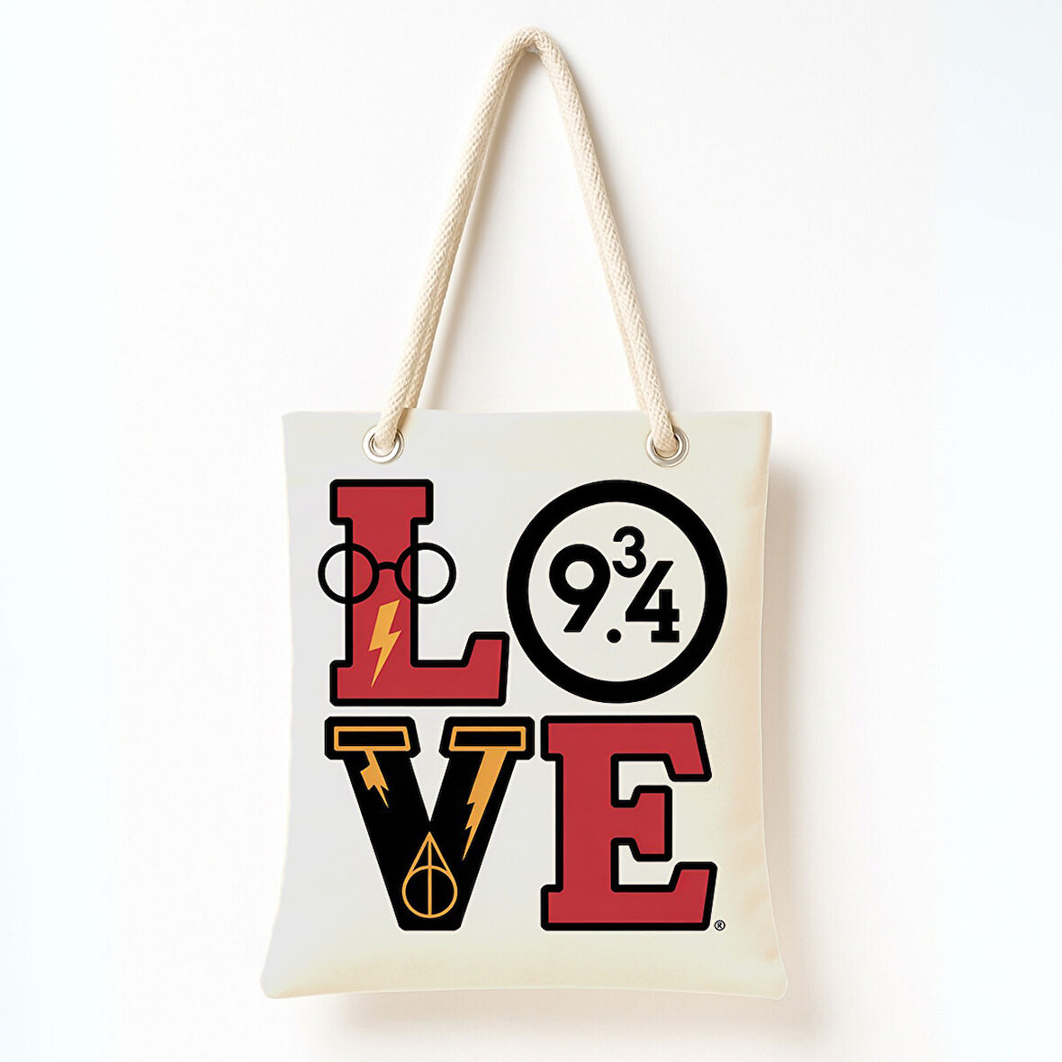 LOVE Sihriyle Dokunmuş Omuz Çantası