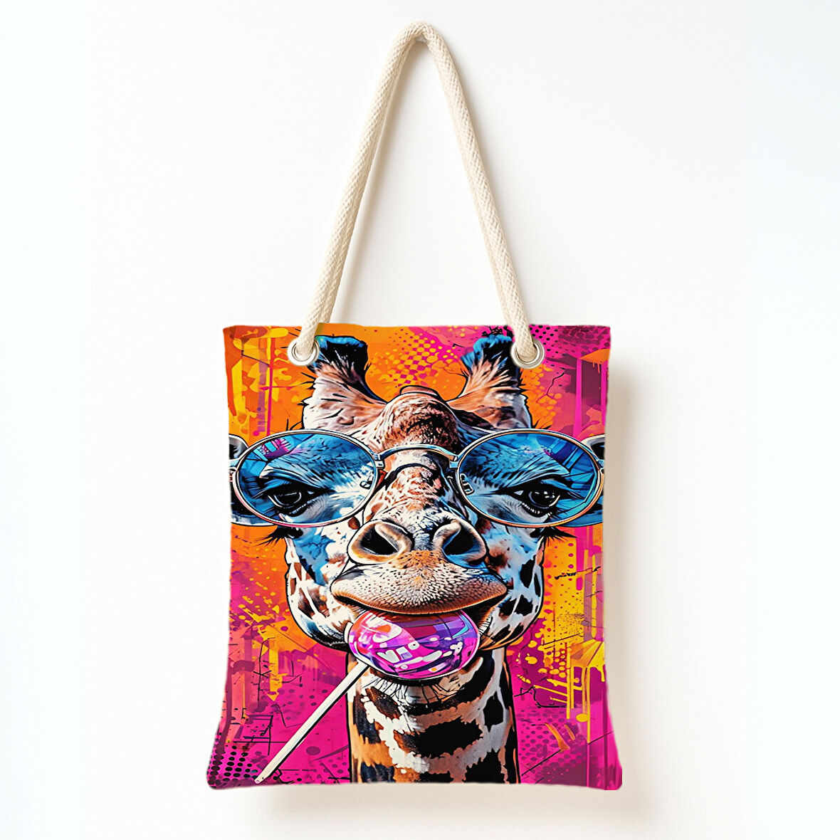 Şehirli Zürafa Rüyası Omuz Çantası