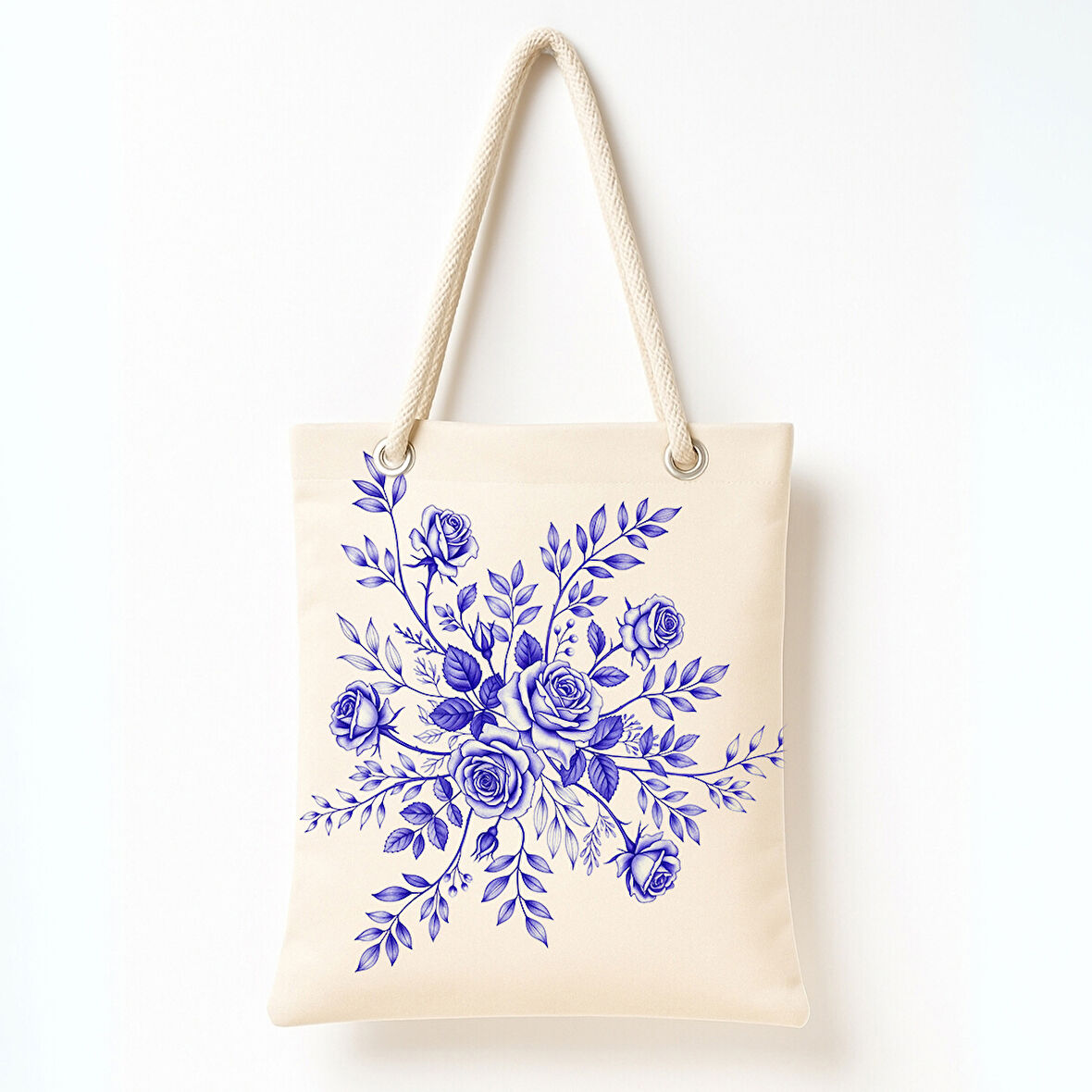 Lila Buket Düşü Omuz Çantası