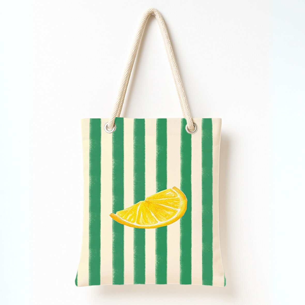 Yeşil Limon Eskizi Omuz Çantası