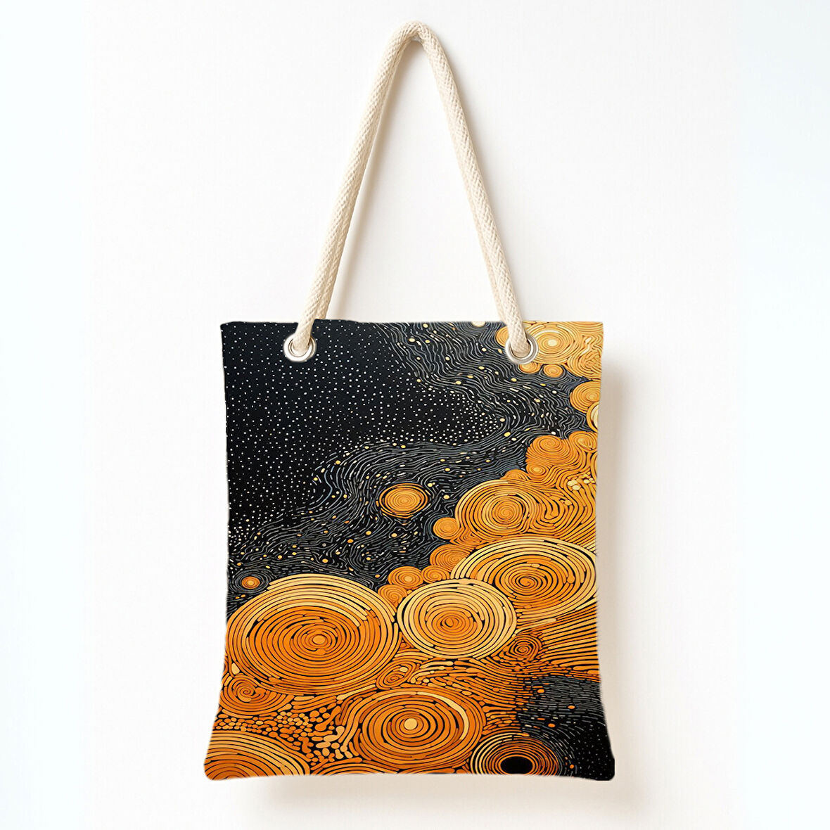 Kozmik Dalgalar Eskizi Omuz Çantası