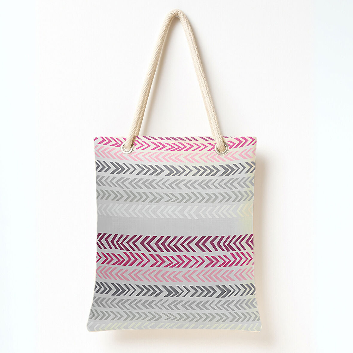 Zikzak Bahçesi Eskizi Omuz Çantası