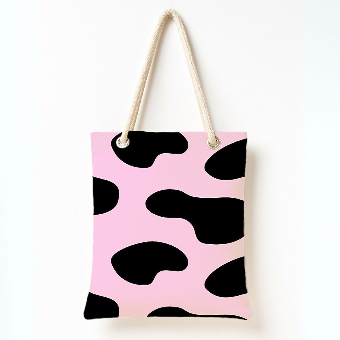 Pembe Benek Deseni Omuz Çantası