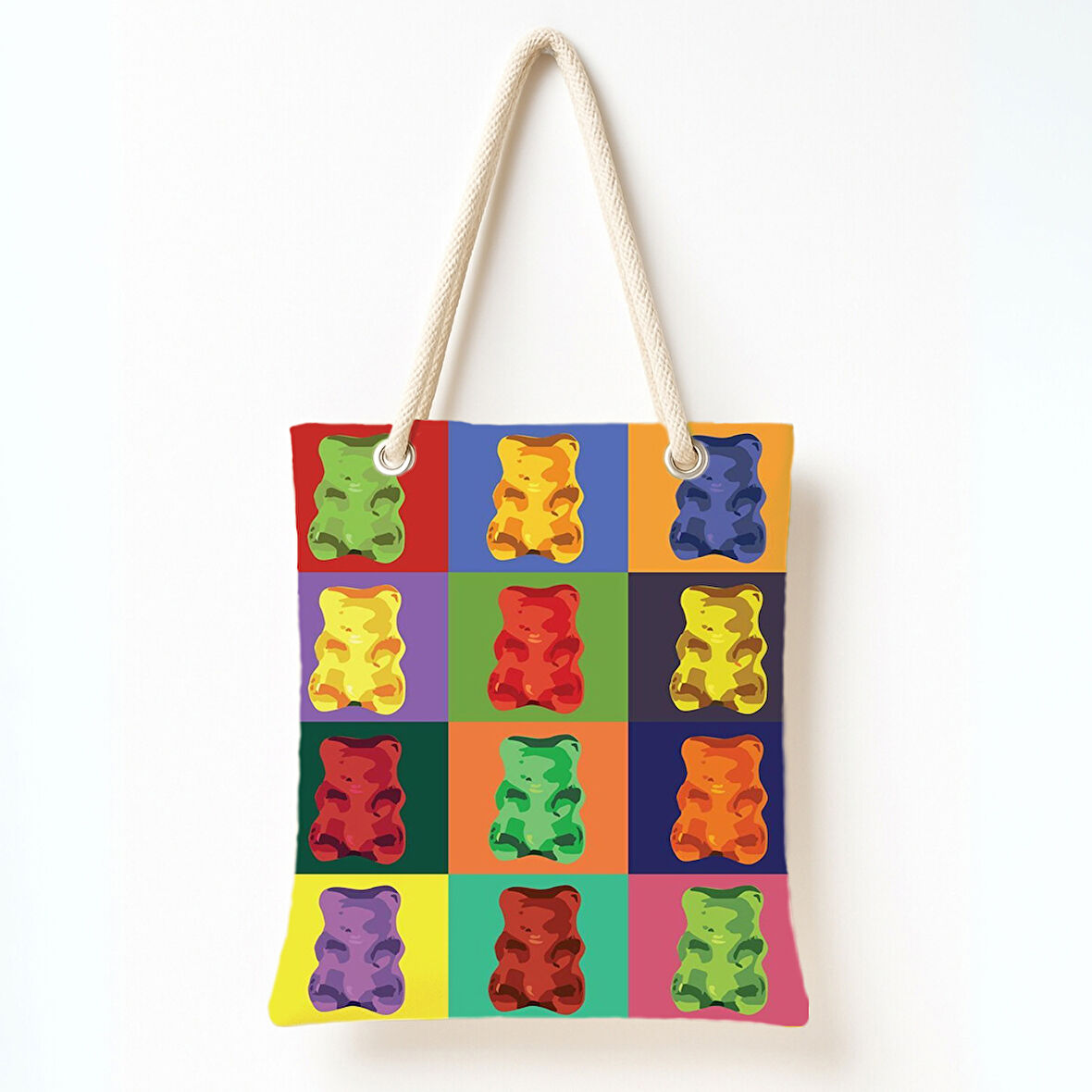 Jelibon Renk Patlaması Omuz Çantası