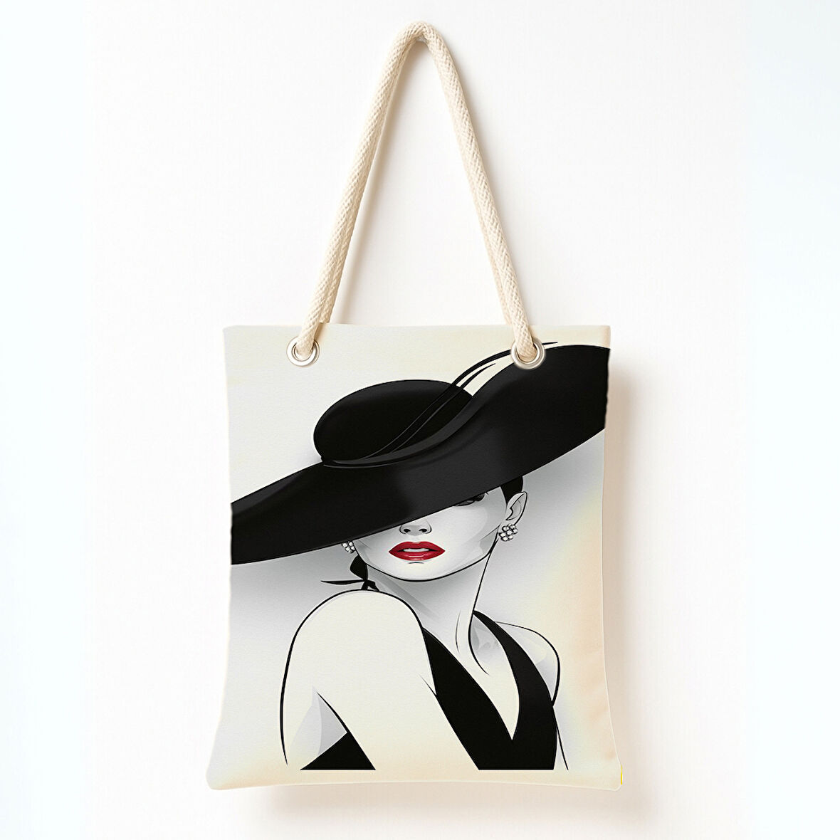 Zarif Gizem Portresi Omuz Çantası