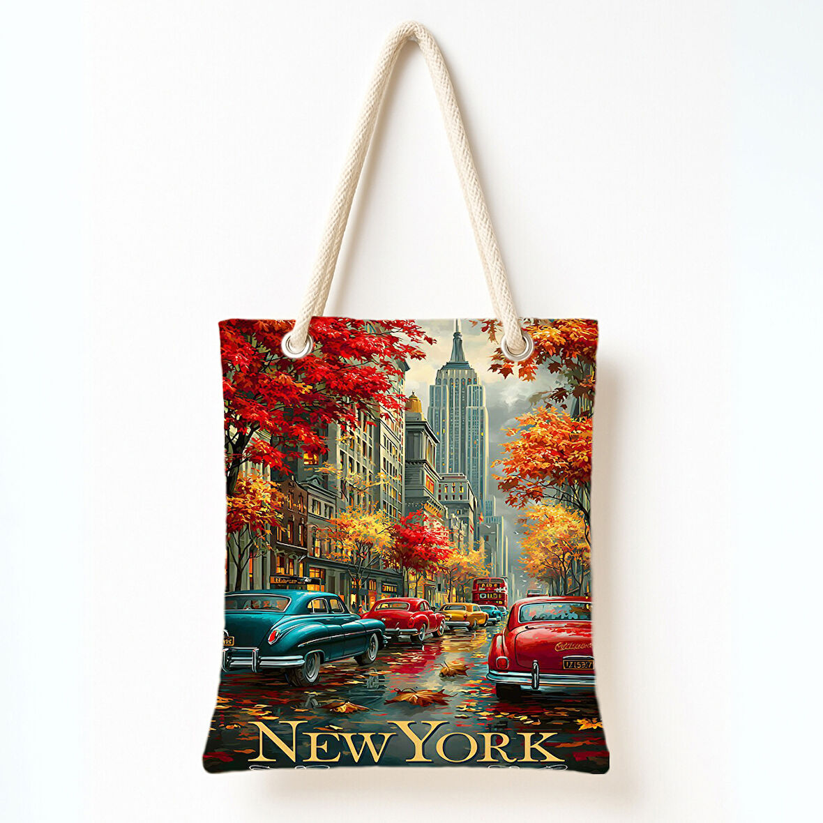 New York Sonbaharı Omuz Çantası