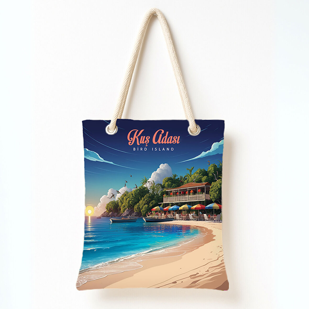 Kuş Adası Rüyası Omuz Çantası