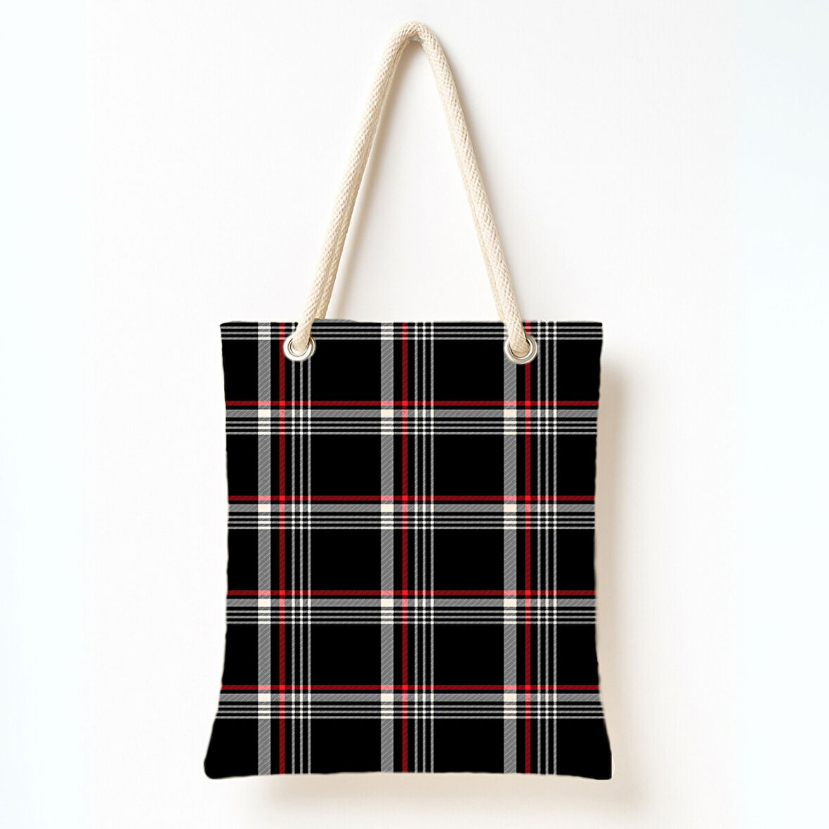 Kış Ekose Rüyası Omuz Çantası