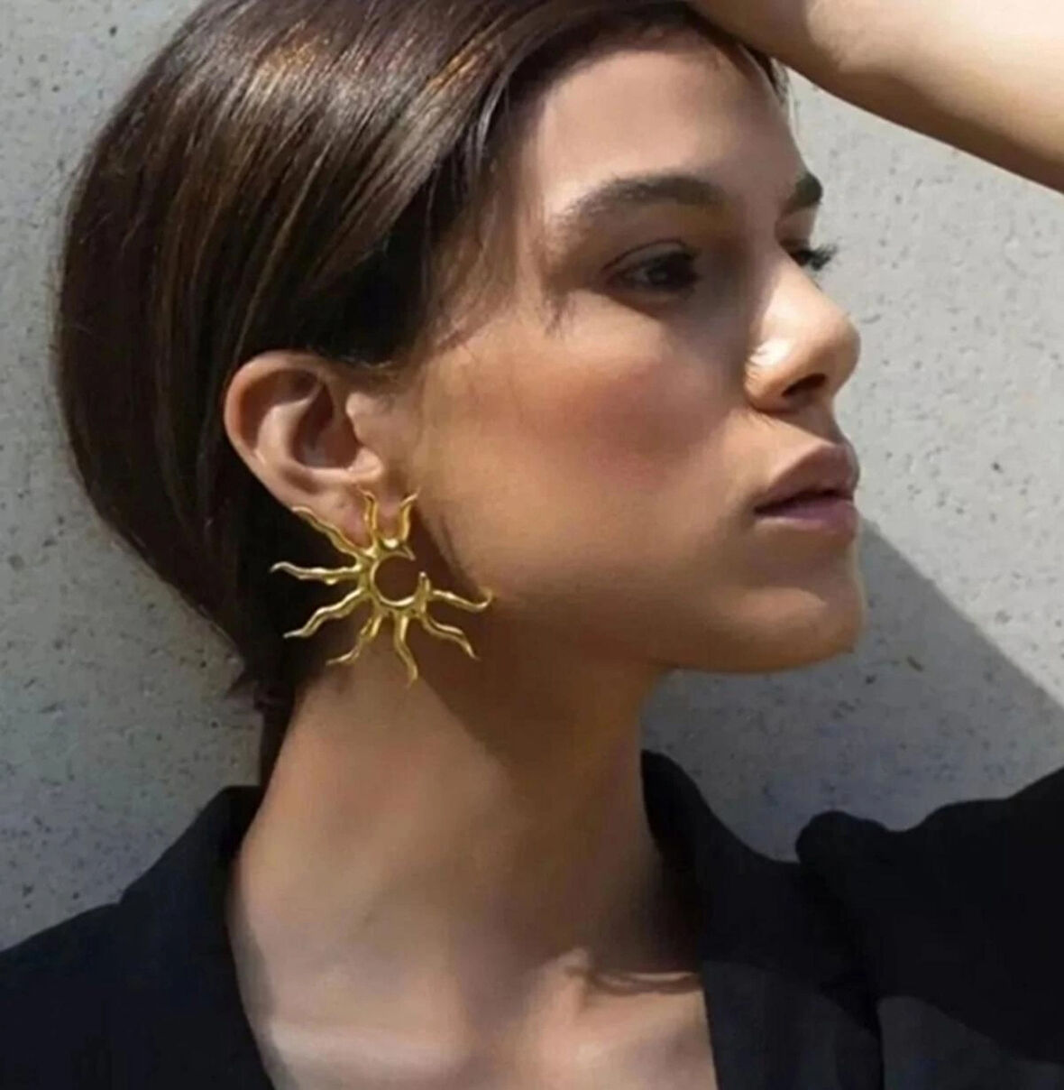 Gold Kaplama Küpe
