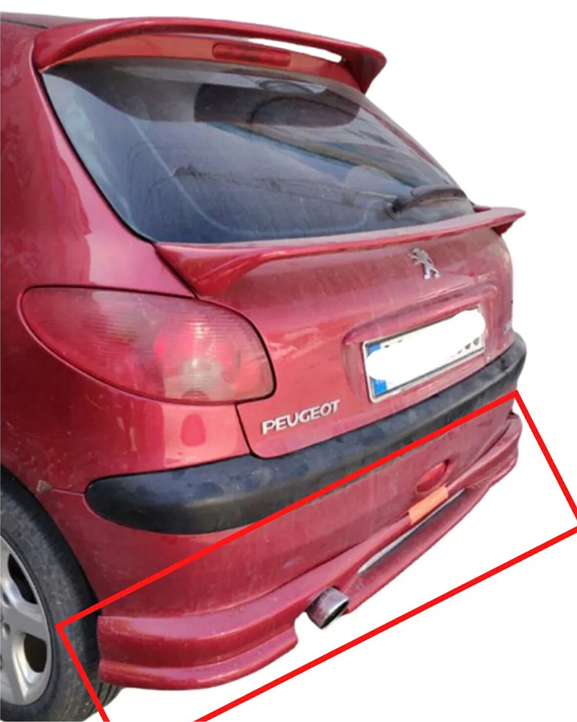  206 MAKYAJLI KASA ARKA TAMPON EKİ (( BOYASIZ ))