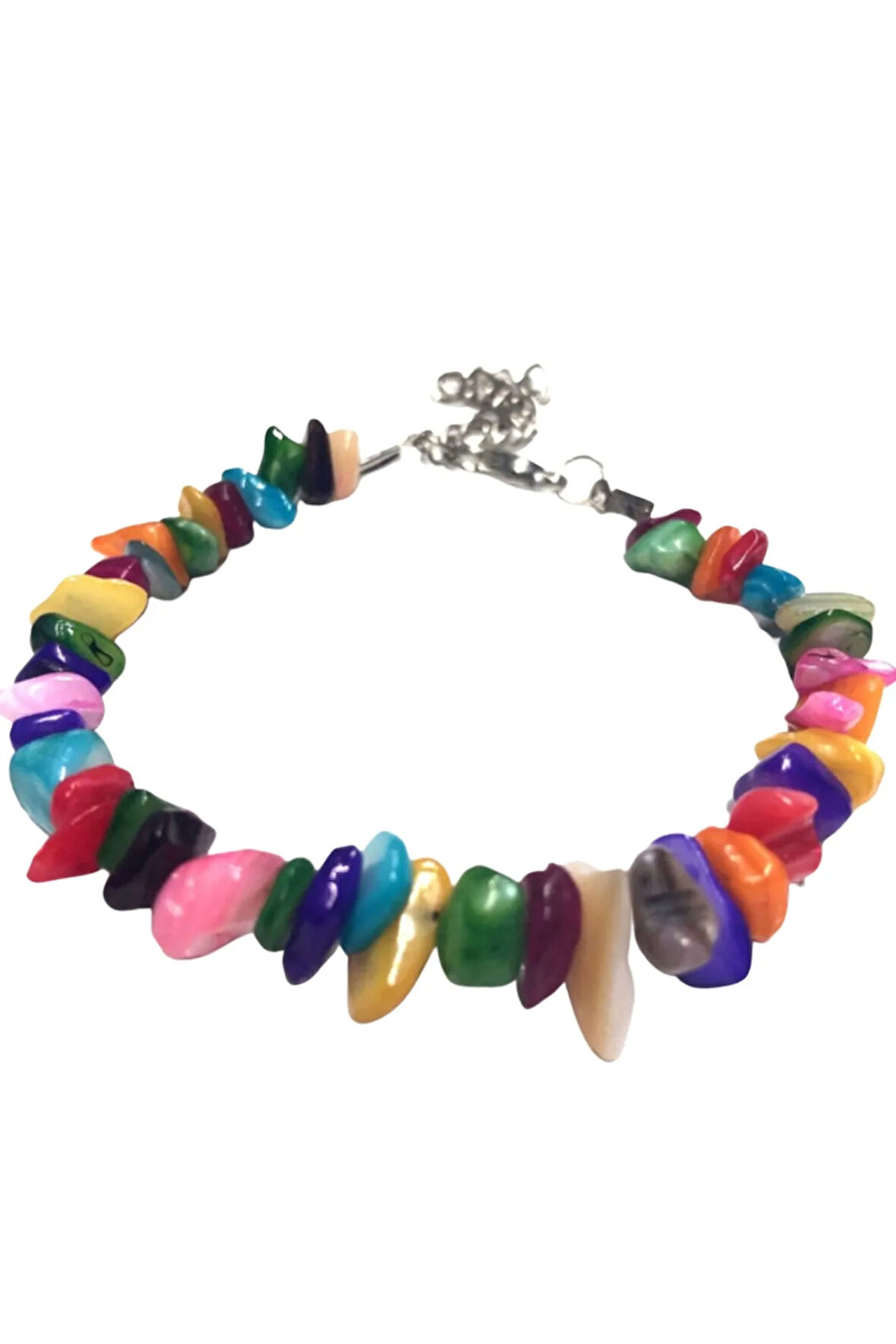 Sertifikalı Burç Bilekliği Doğal Taş Sedef Taşı