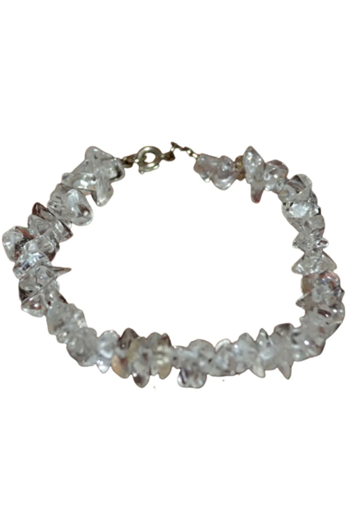 Sertifikalı Kristal Kuvars Taşı Doğal Taş Bileklik