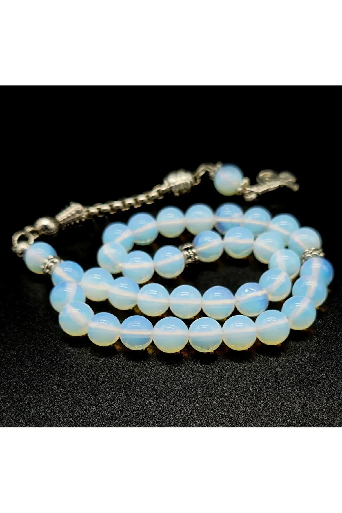 Opal Doğal Taş Tesbih Orijinal