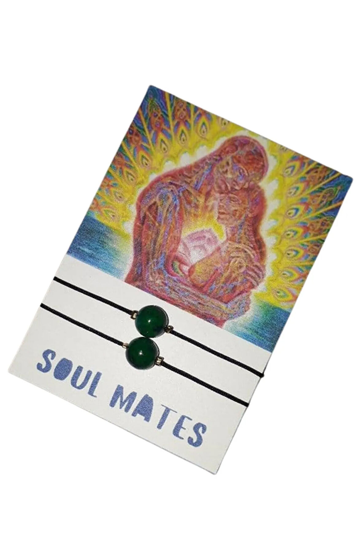 Ruh Eşi Krizokol Doğal Taşlı İp Bileklik