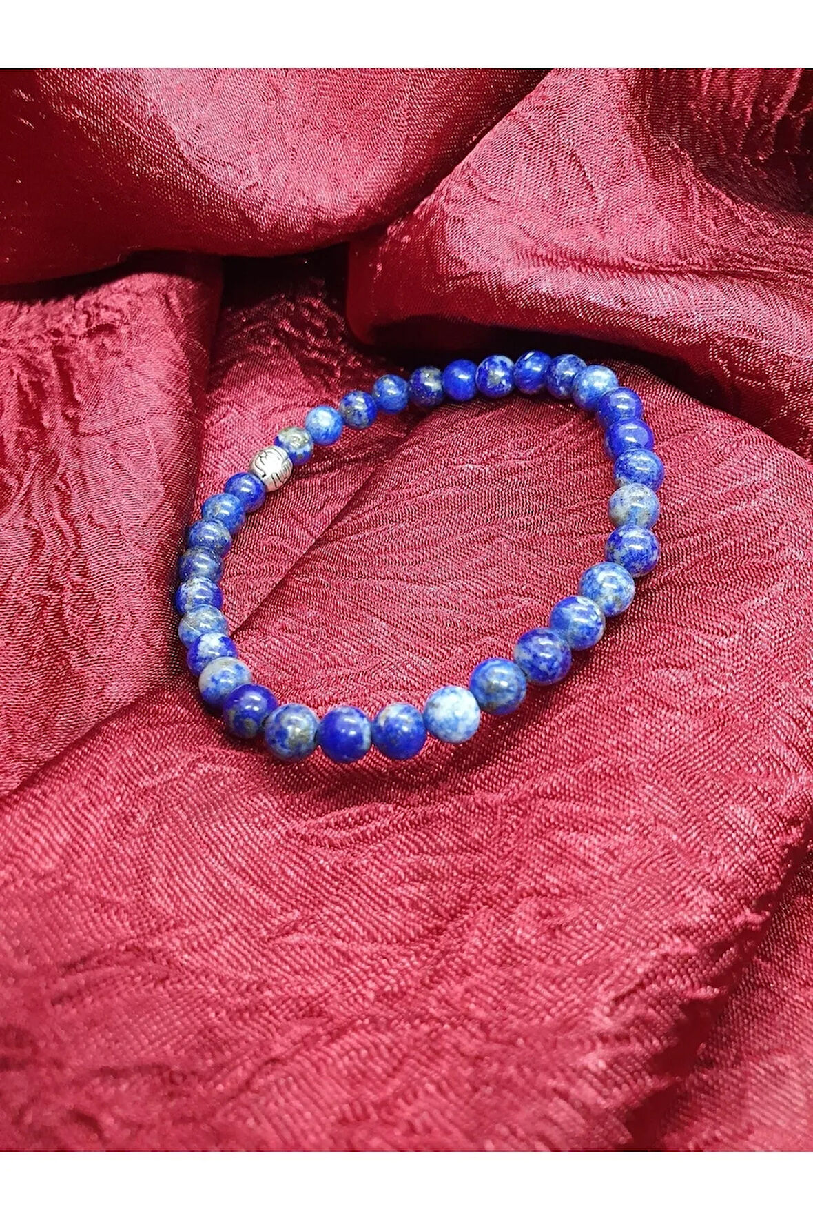 Lapis Lazuli Bileklik Doğal Taş 6mm