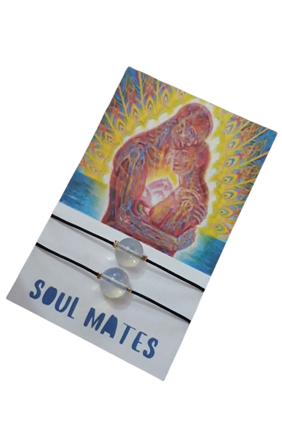 Ruh Eşi Opal Doğal Taşlı İp Bileklik