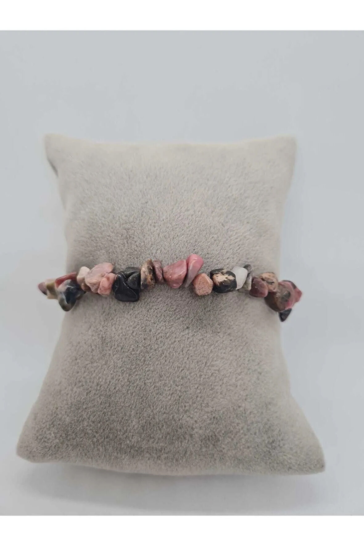 Sertifikalı Doğal Taş Öğrenme,başarı Bilekliği (RODONİT DOĞAL TAŞ BİLEKLİK)