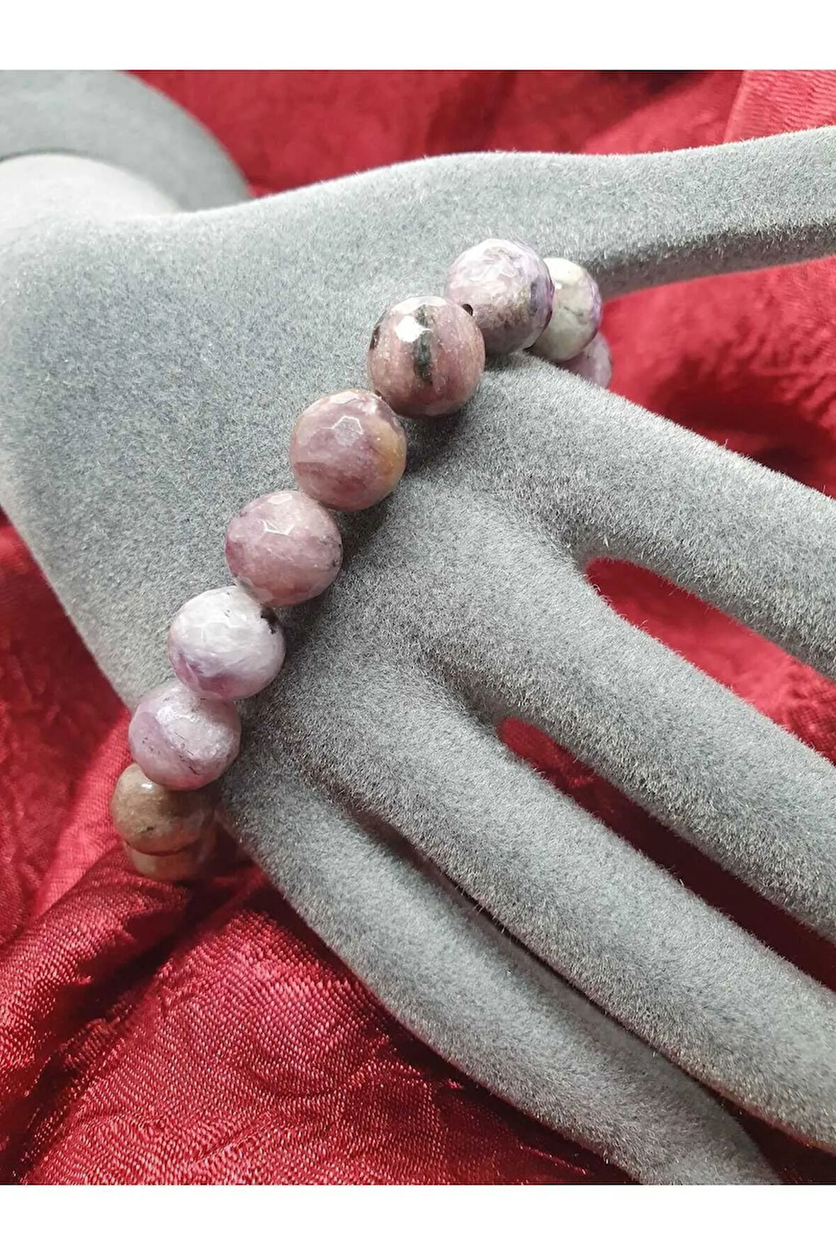 Doğal Çeroit Taşı Bileklik 10 mm