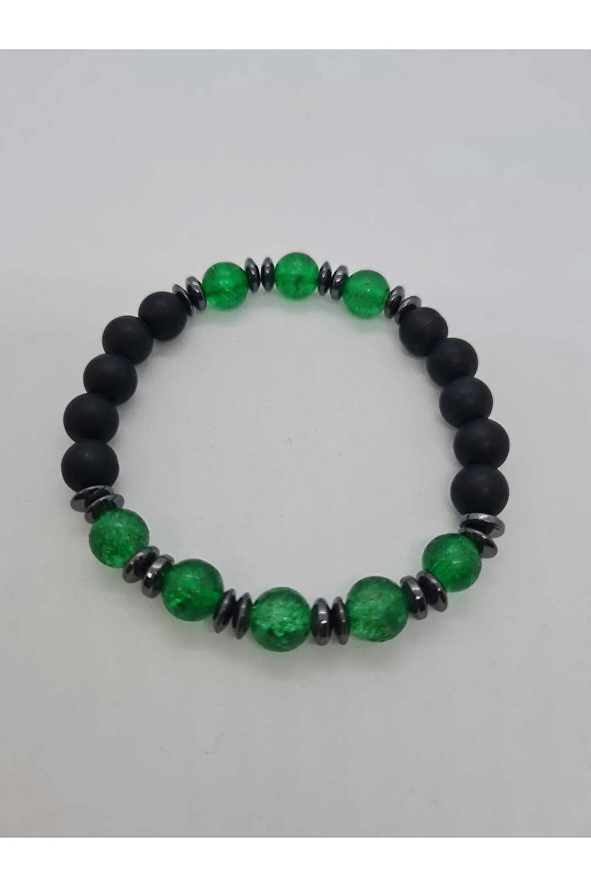 Necef, Hematit, Oniks Doğal Taş Bileklik Tasarım