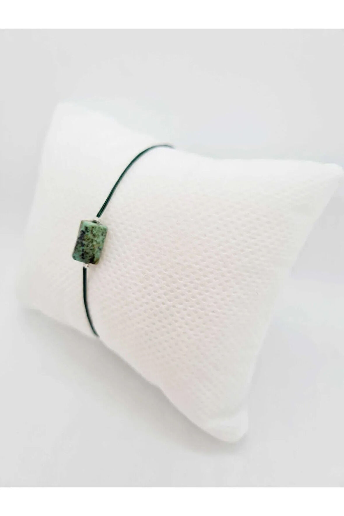 Unisex Sertifikalı Krizopras Doğal Taş Bileklik Aaa Kalite