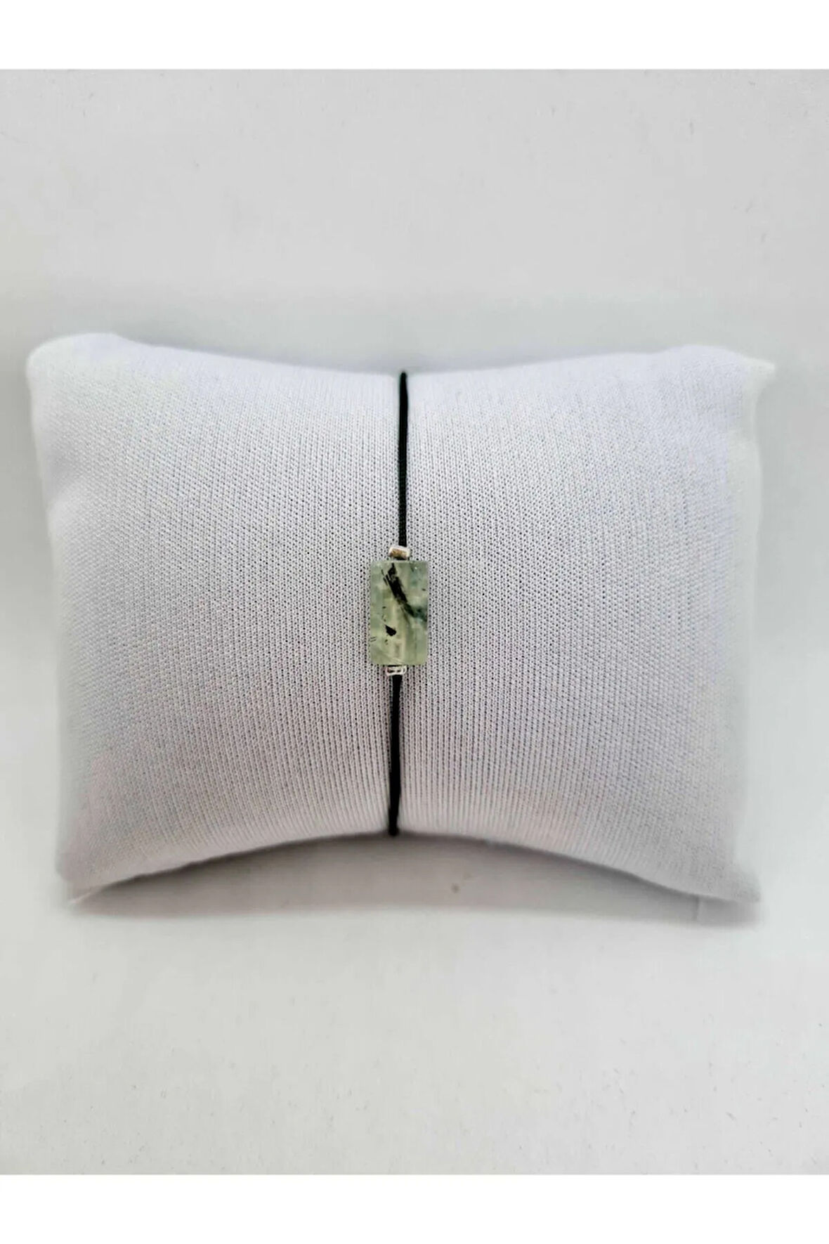 Doğal Taş Prehnite Taşı Bileklik