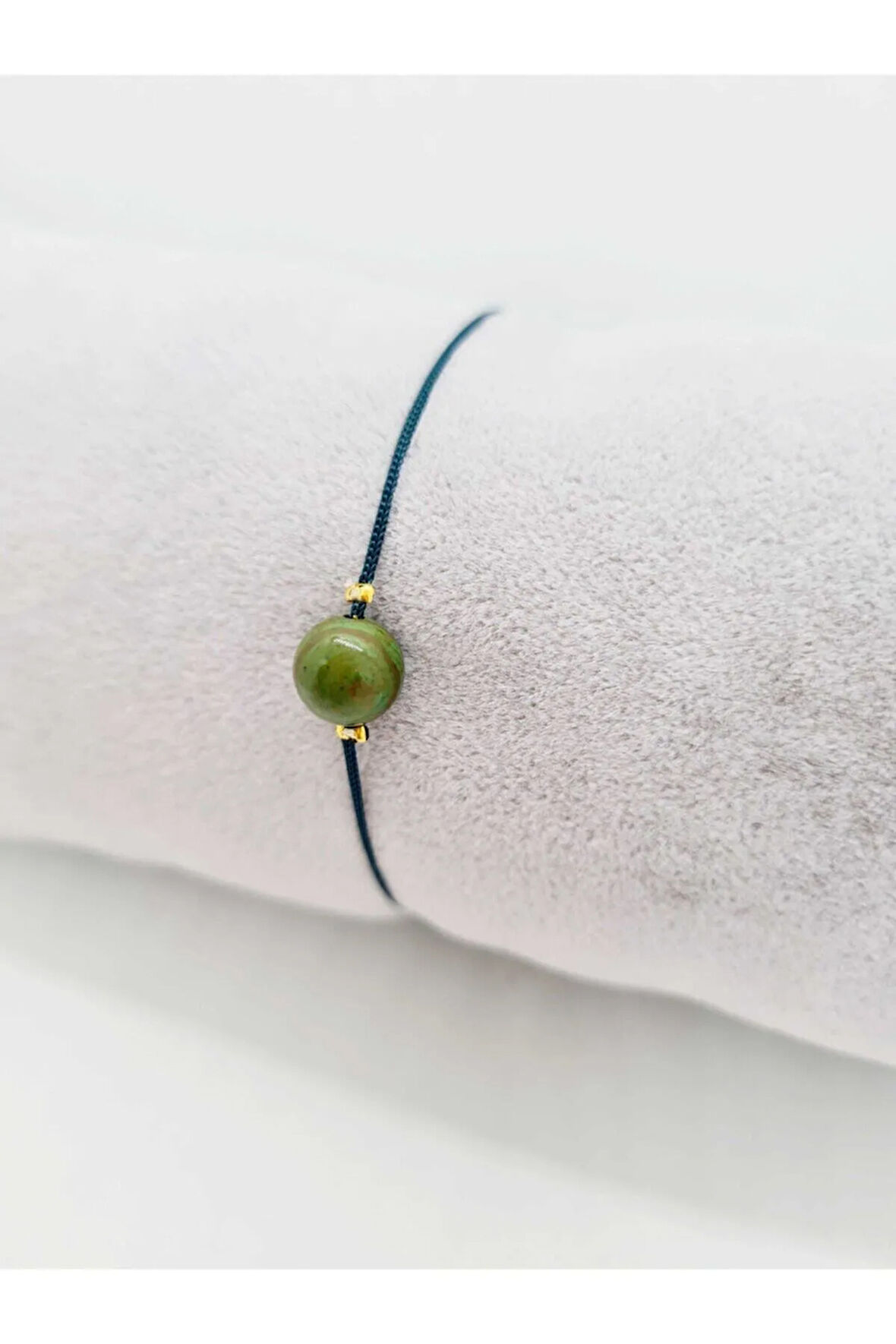 Sertifikalı Afrika Turkuaz Doğal Taş Bileklik