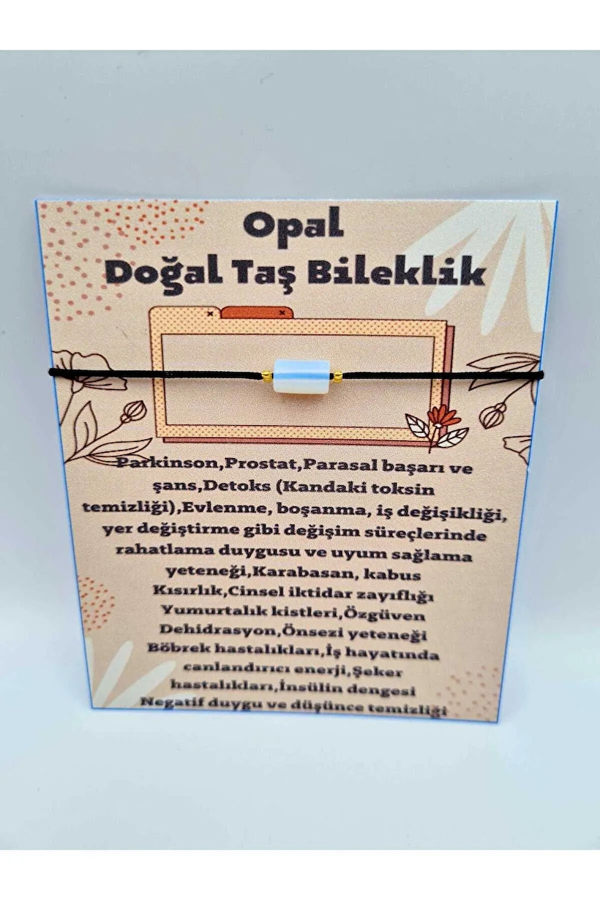 Opal Taşı Bileklik