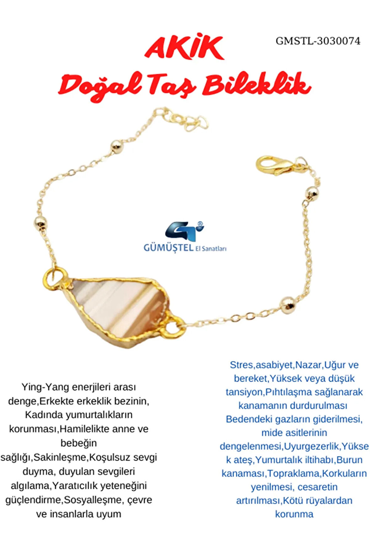 Doğal İşlenmemiş Akik Taşı Bileklik Tasarım Sevgiliye Anneye Hediye Sürpriz Hediyeli