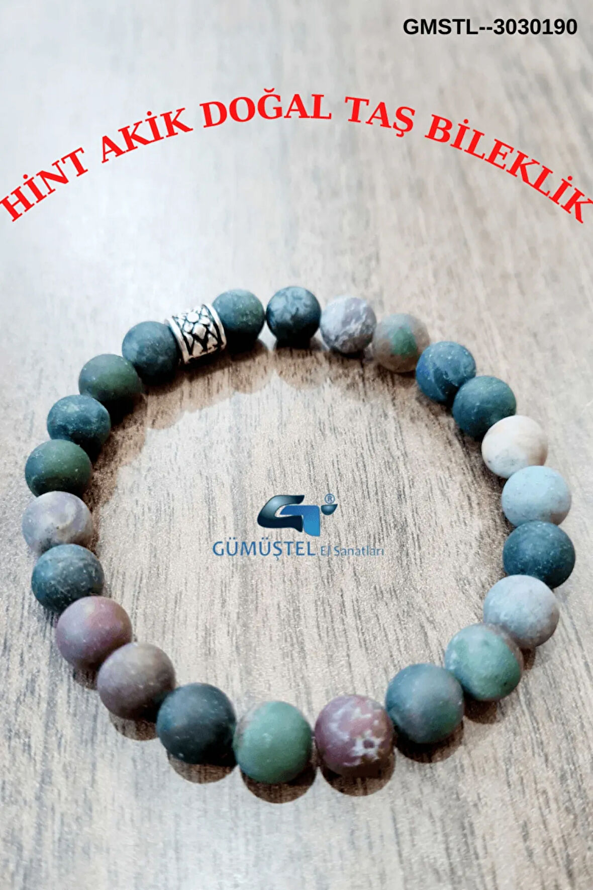 Doğal Hint Akik Taşı Bileklik AAA Kalite Orijinal Doğal Taş Sürpriz Hediyeli