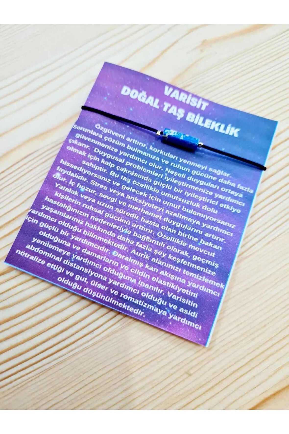 Varisit Doğal Taş Bileklik Sürpriz Hediyeli