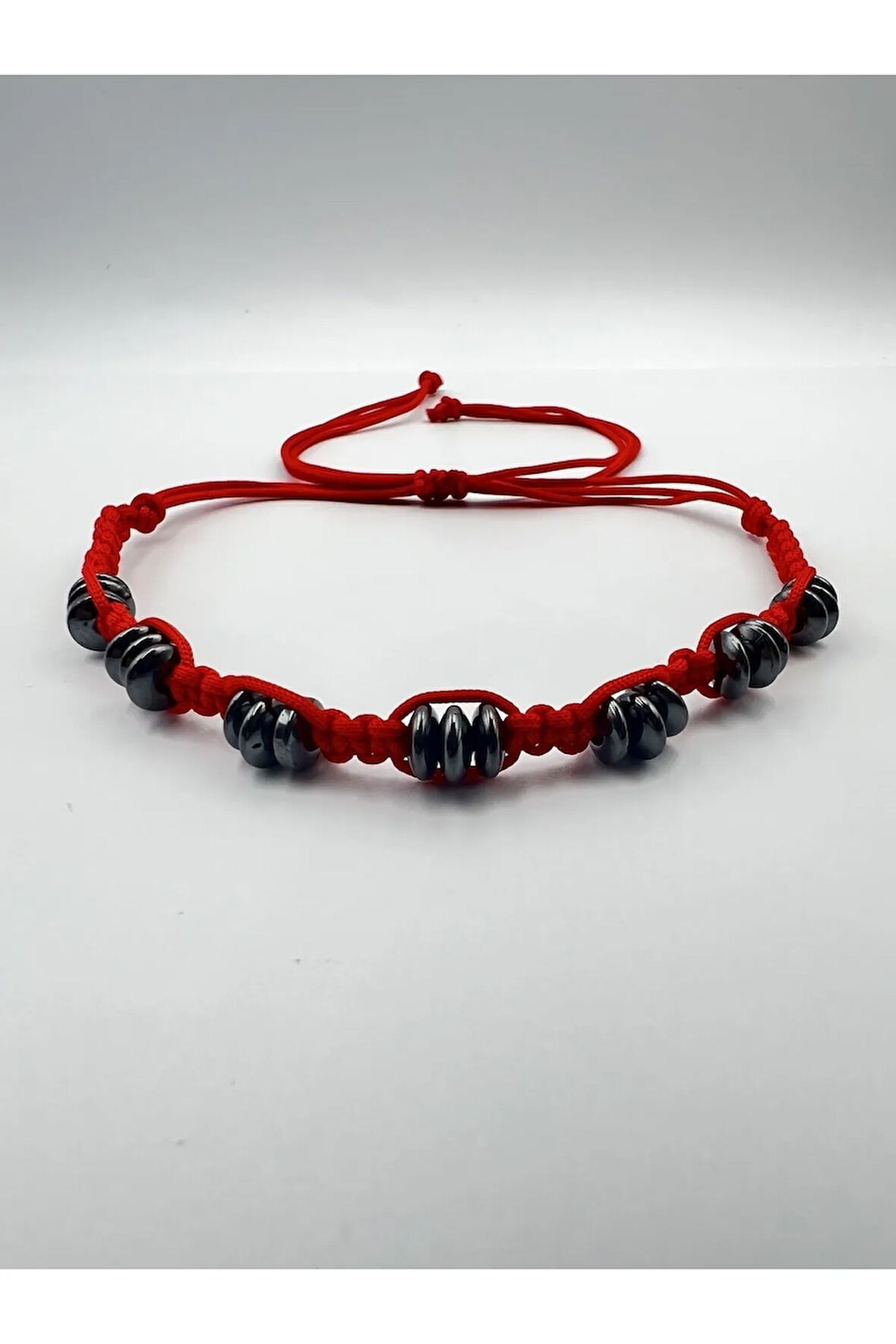 Hematit Doğal Taş Tasarım Bileklik AAA Kalite Hafıza Konsantrasyon Kıvrak Zeka