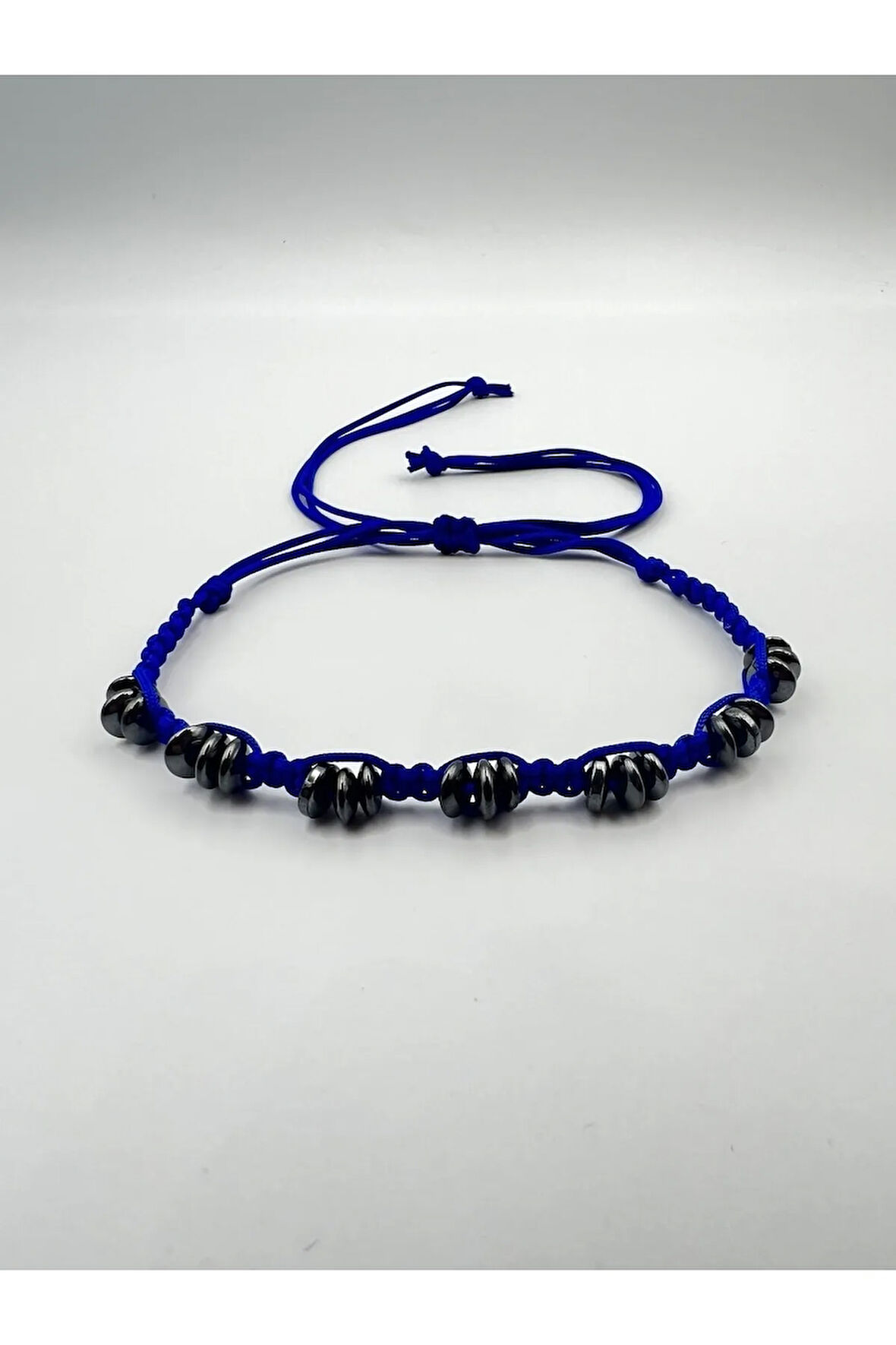 Hematit Doğal Taş Tasarım Bileklik AAA Kalite Hafıza Konsantrasyon Kıvrak Zeka