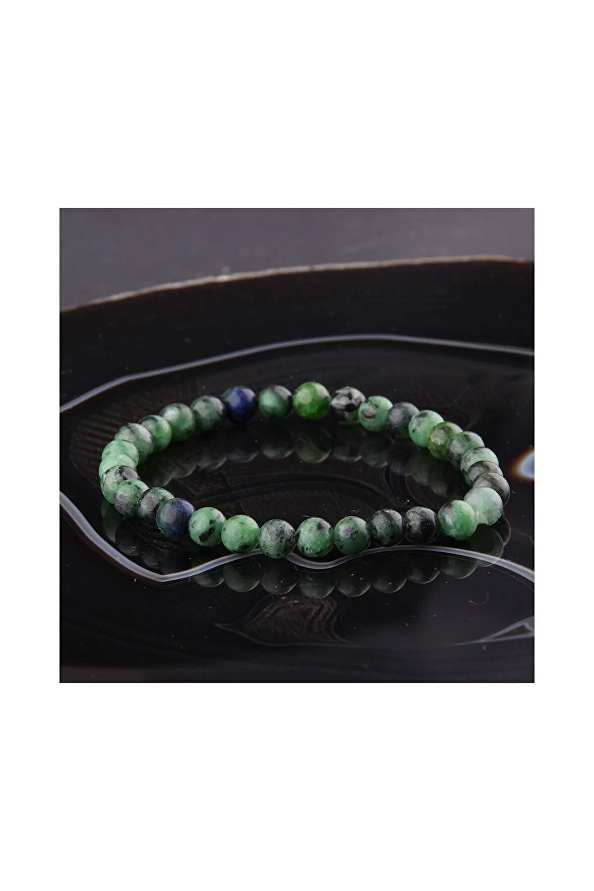 Zeosit Doğal Taş Bileklik 8mm Aaa Kalite 6 MM