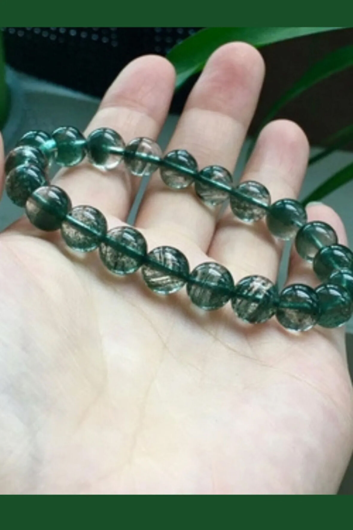 Hayalet (Phantom) Kuvars Bileklik AAA Kalite Özel Seri